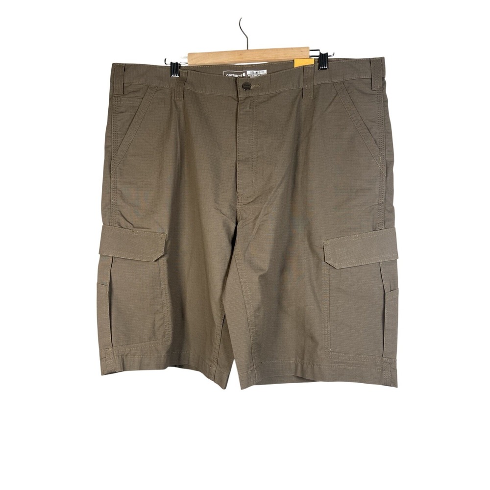 Carhartt‎ Work Shorts Men's 42 Force Relaxed Fit Ripstop Cargo Olive Green NWT